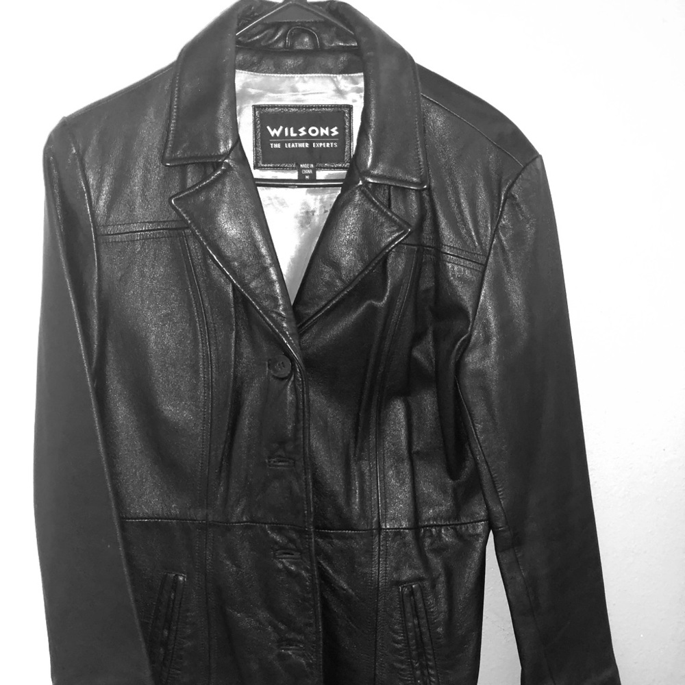 Wilson leather coat